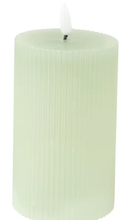 Led Vela Con Led Menta
