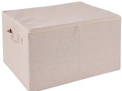Linolux Caja De Almacenaje/ Cierre Cremall. Beis