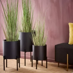 Lounge Macetero Negro