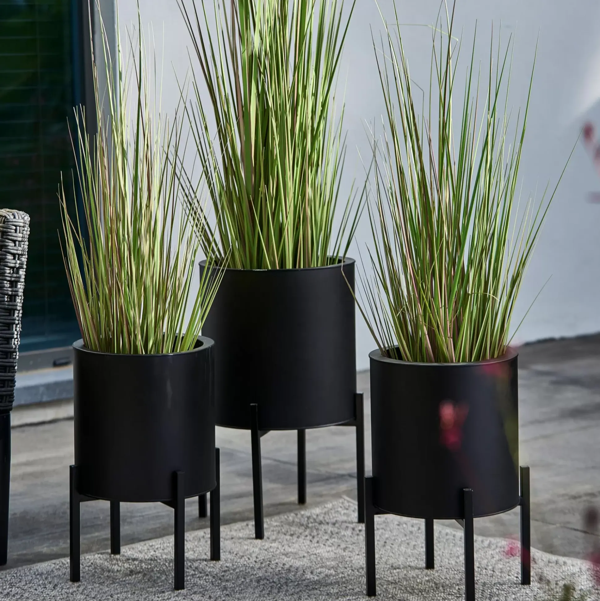Lounge Macetero Negro