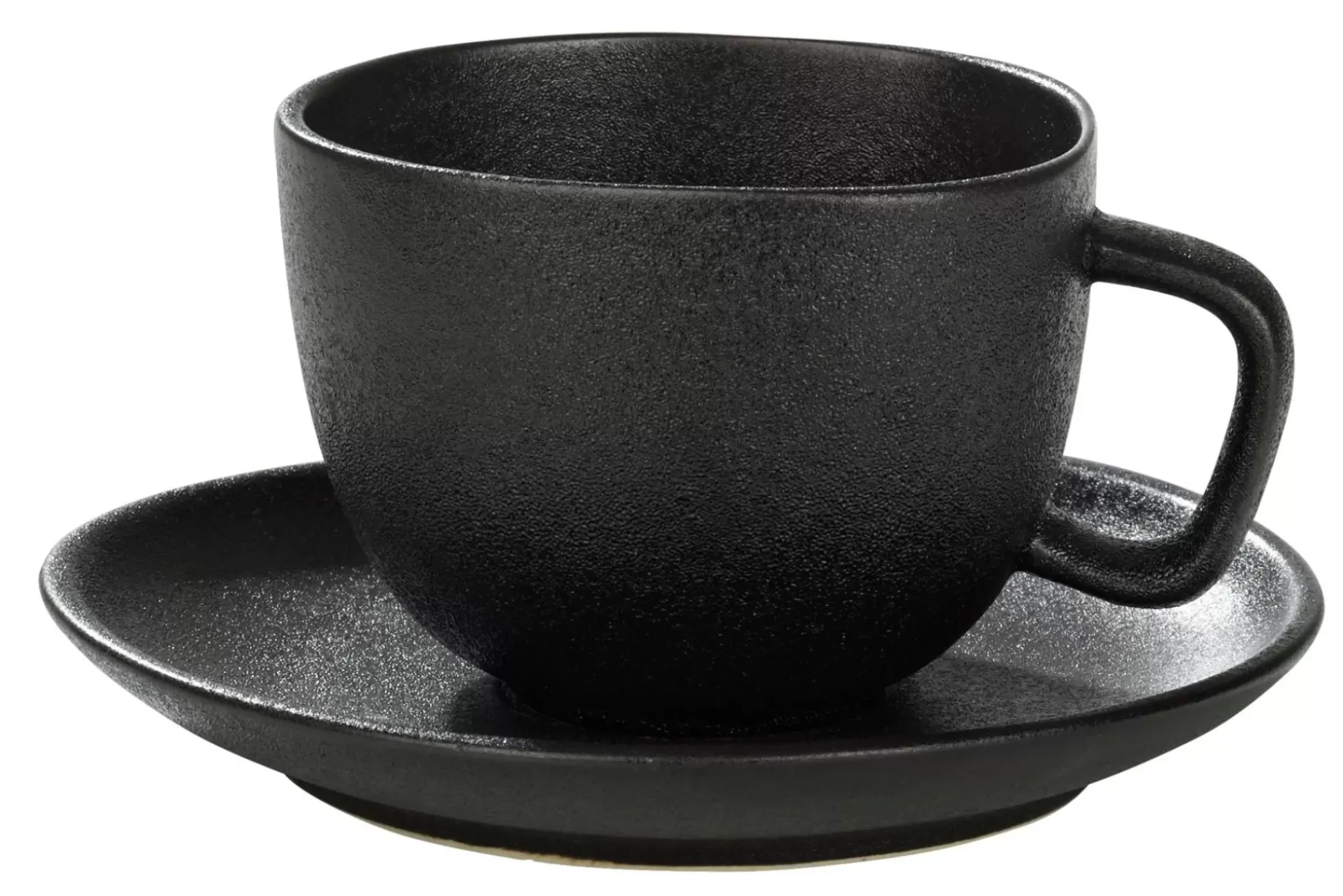 Magma Taza Y Plato Negro