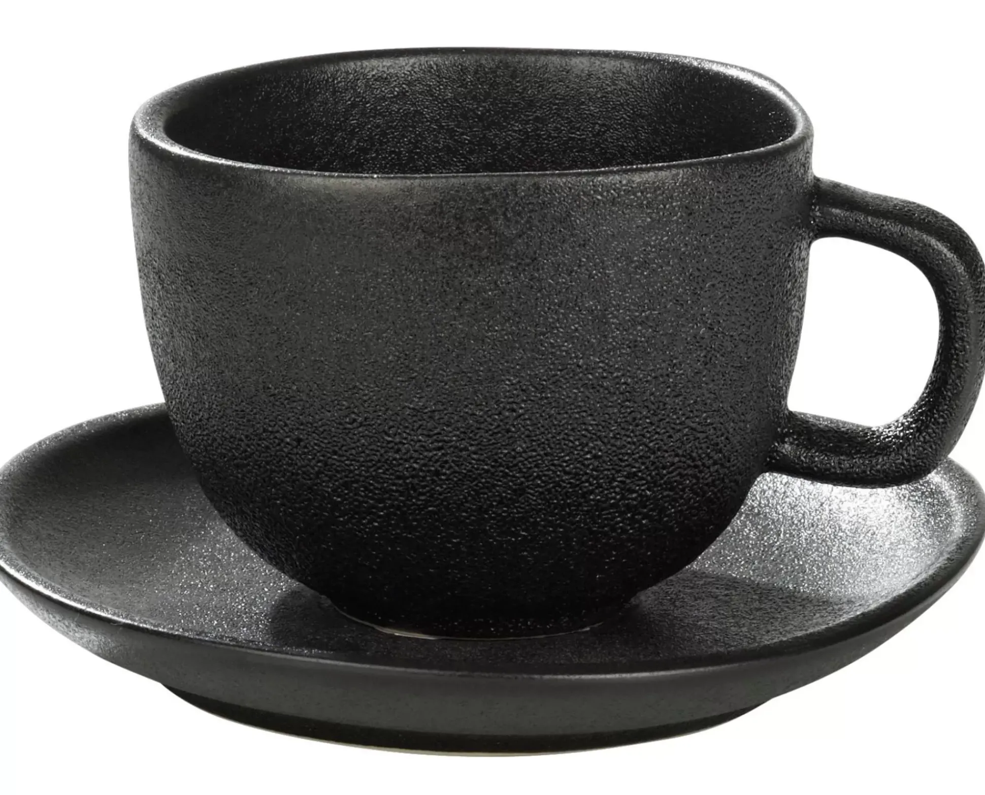 Magma Taza Y Plato Tacita Negro