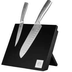 Masterchef Bloque P/ Cuchillos Magnetico Negro