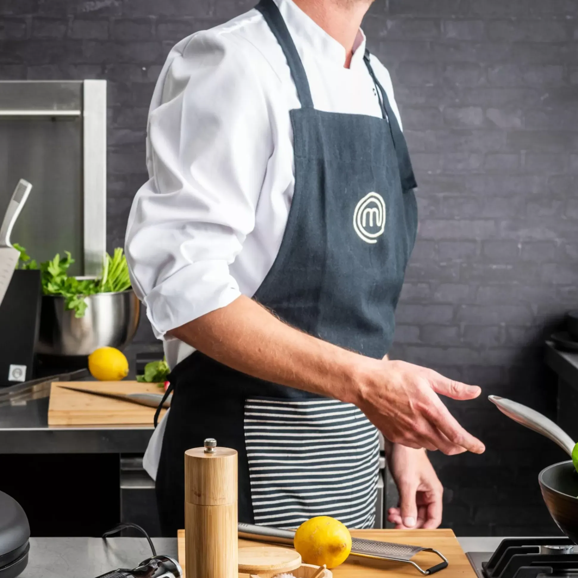 Masterchef Delantal Negro