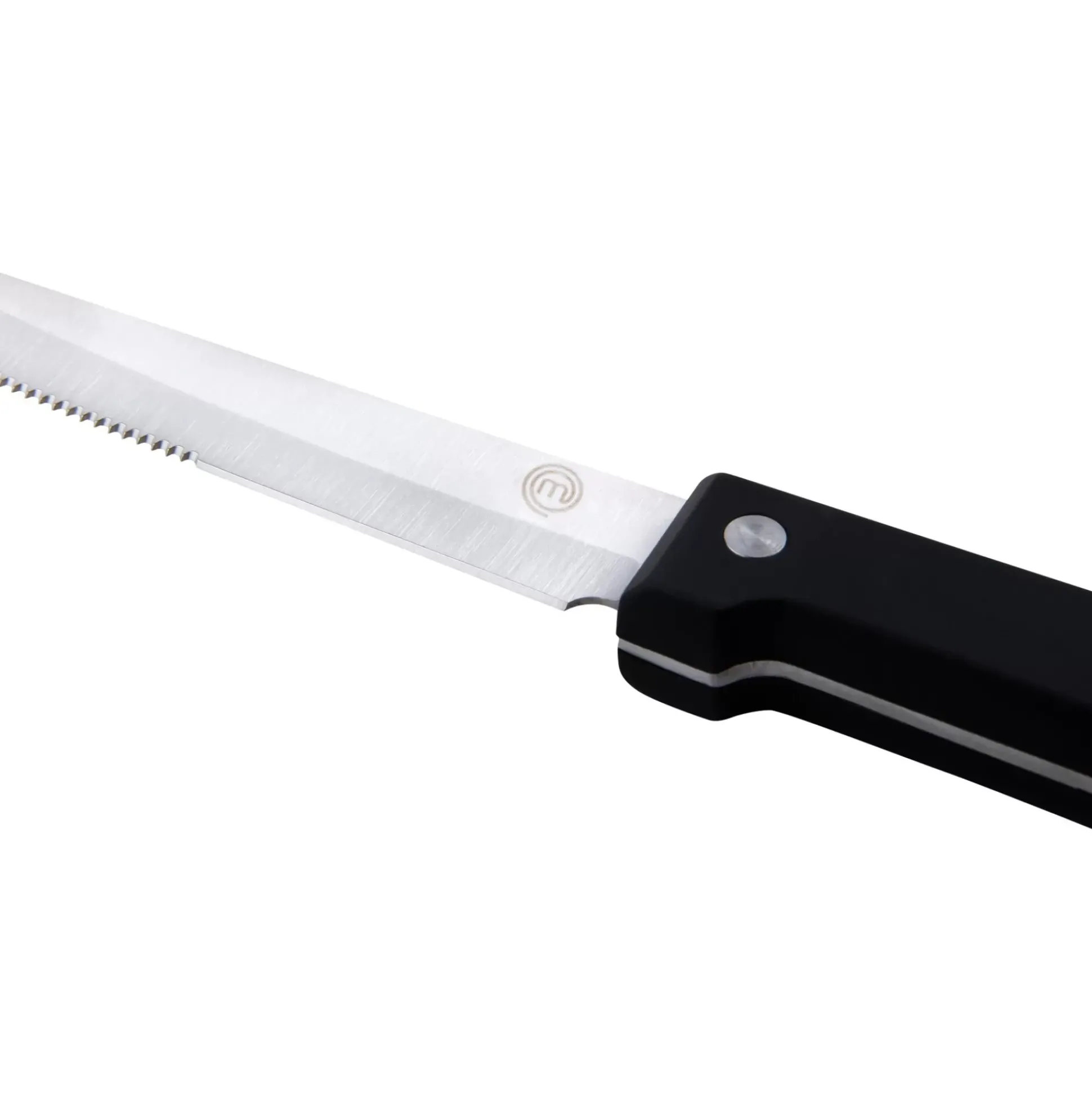 Masterchef Juego De 4 Cuchillos Carne Negro