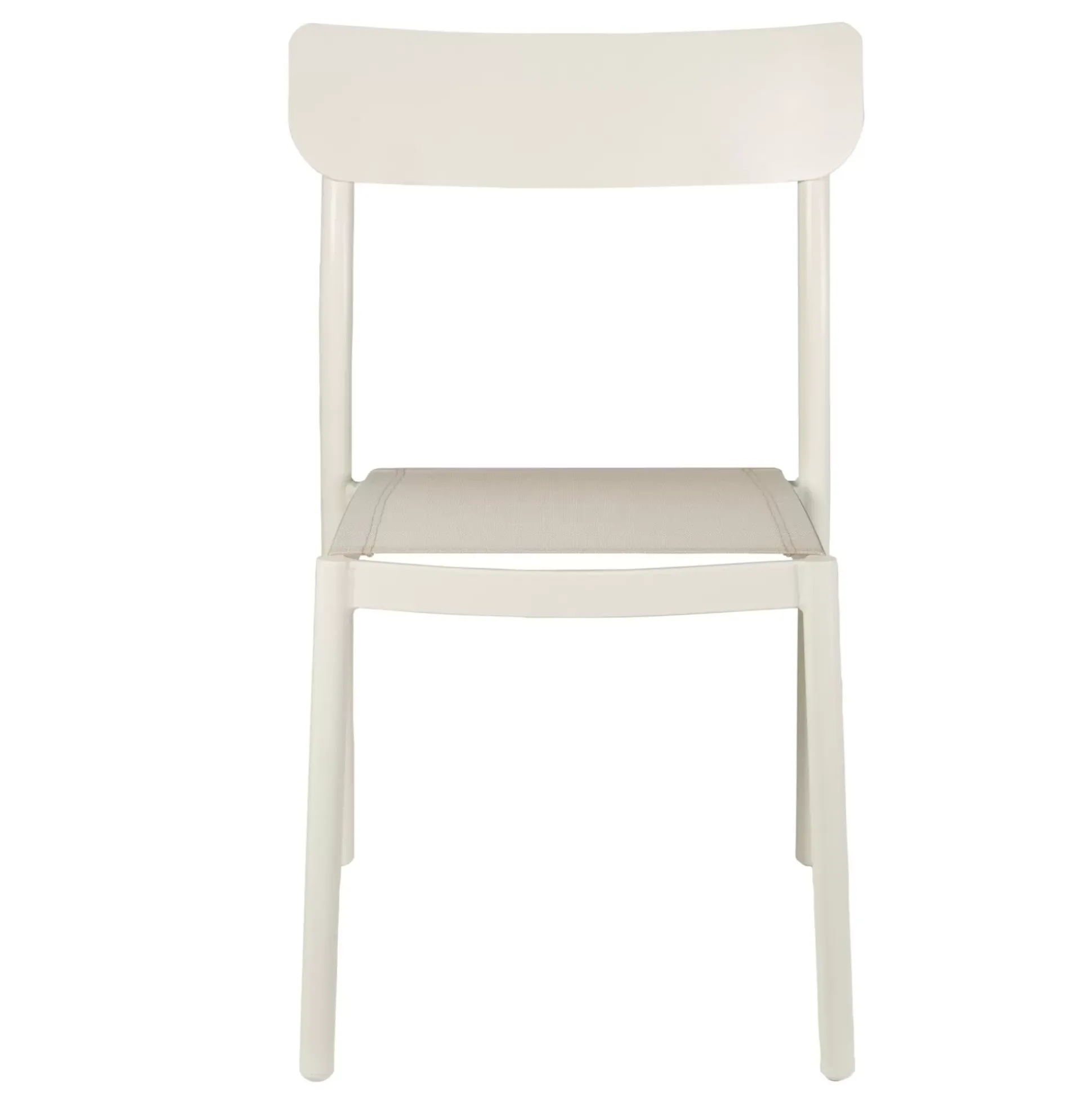 Mavas Silla Apilable Blanco
