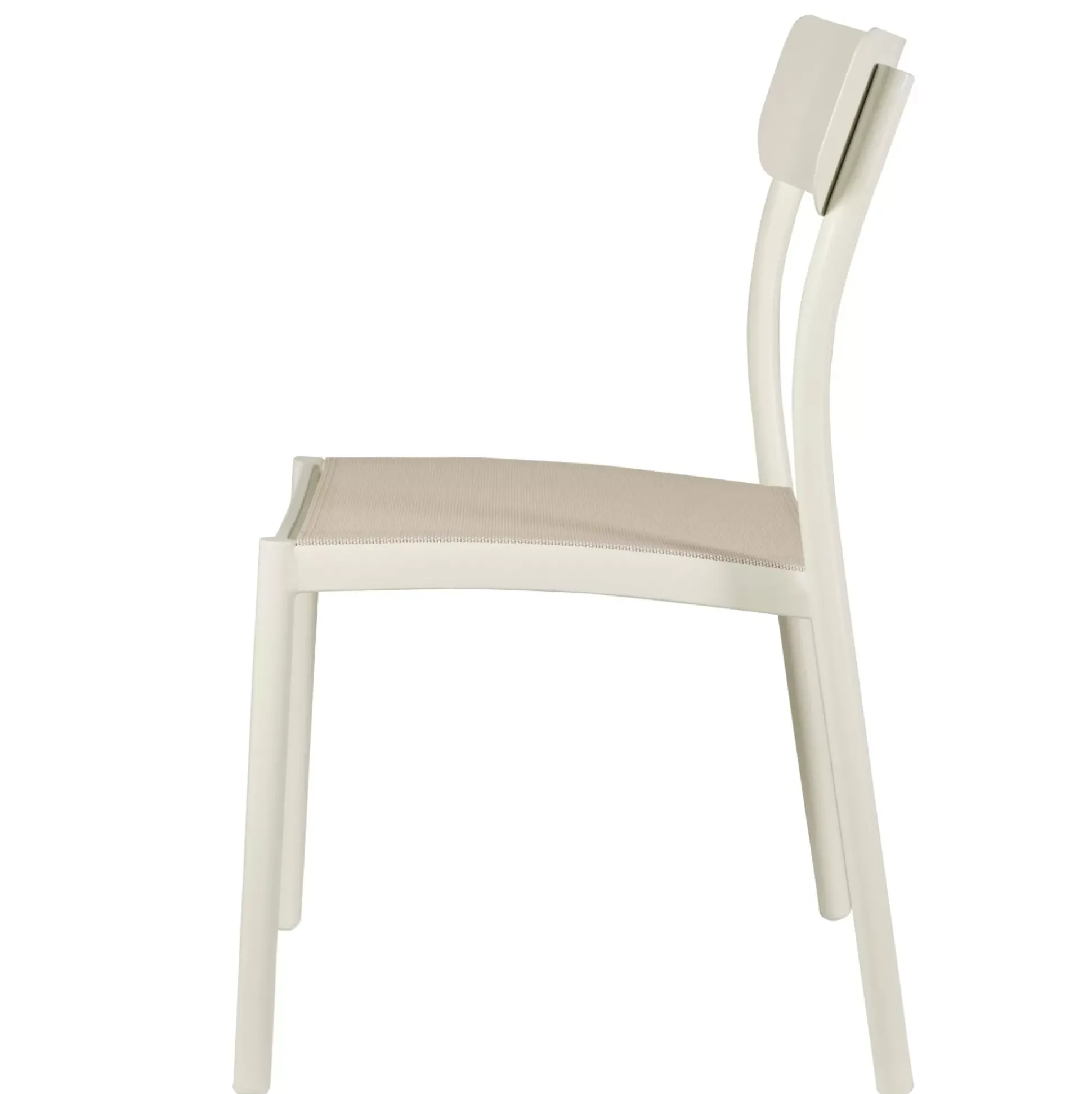 Mavas Silla Apilable Blanco