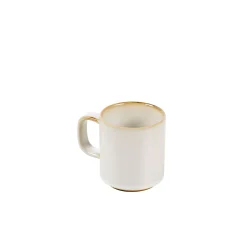 Mineral Marble Taza Con Asa Blanco