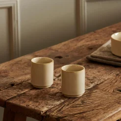 Mineral Sand Taza De Espresso Beis