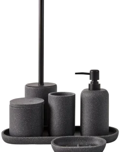 Moon Soporte Para Cepillo Dientes Gris Oscuro