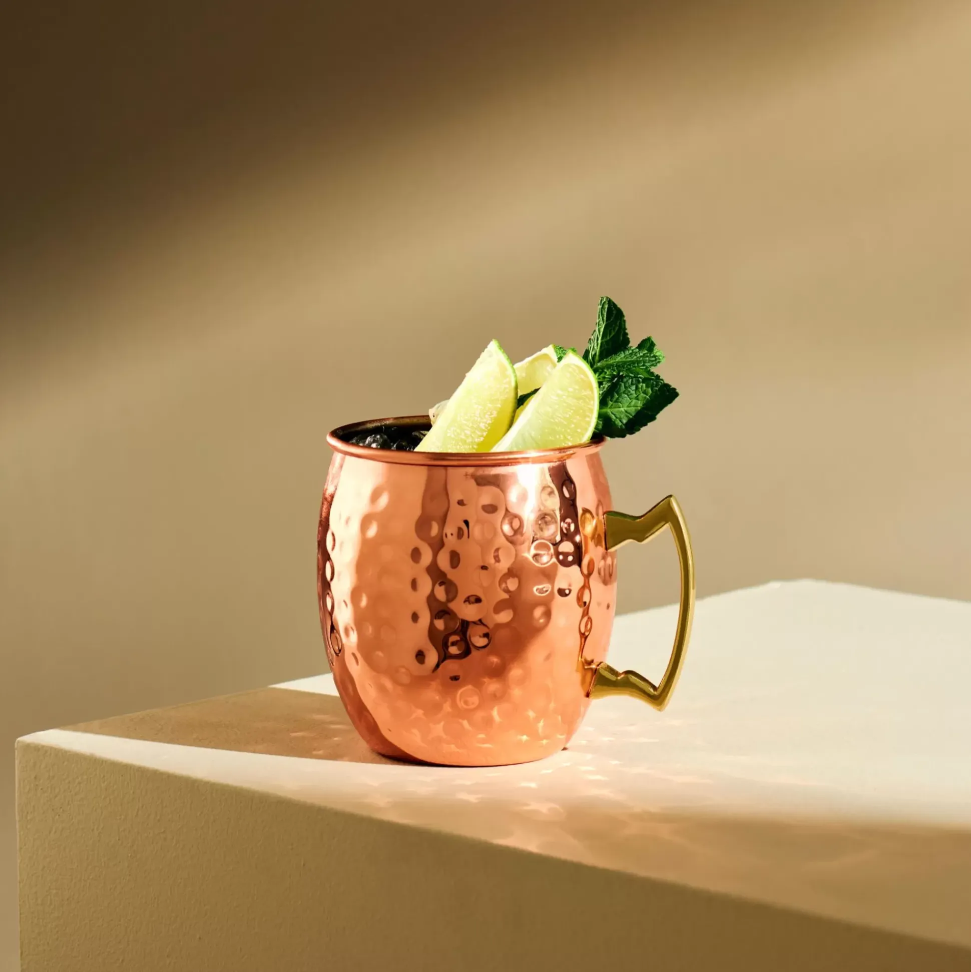 Moscow Mule Vaso Dorado, Cobrizo