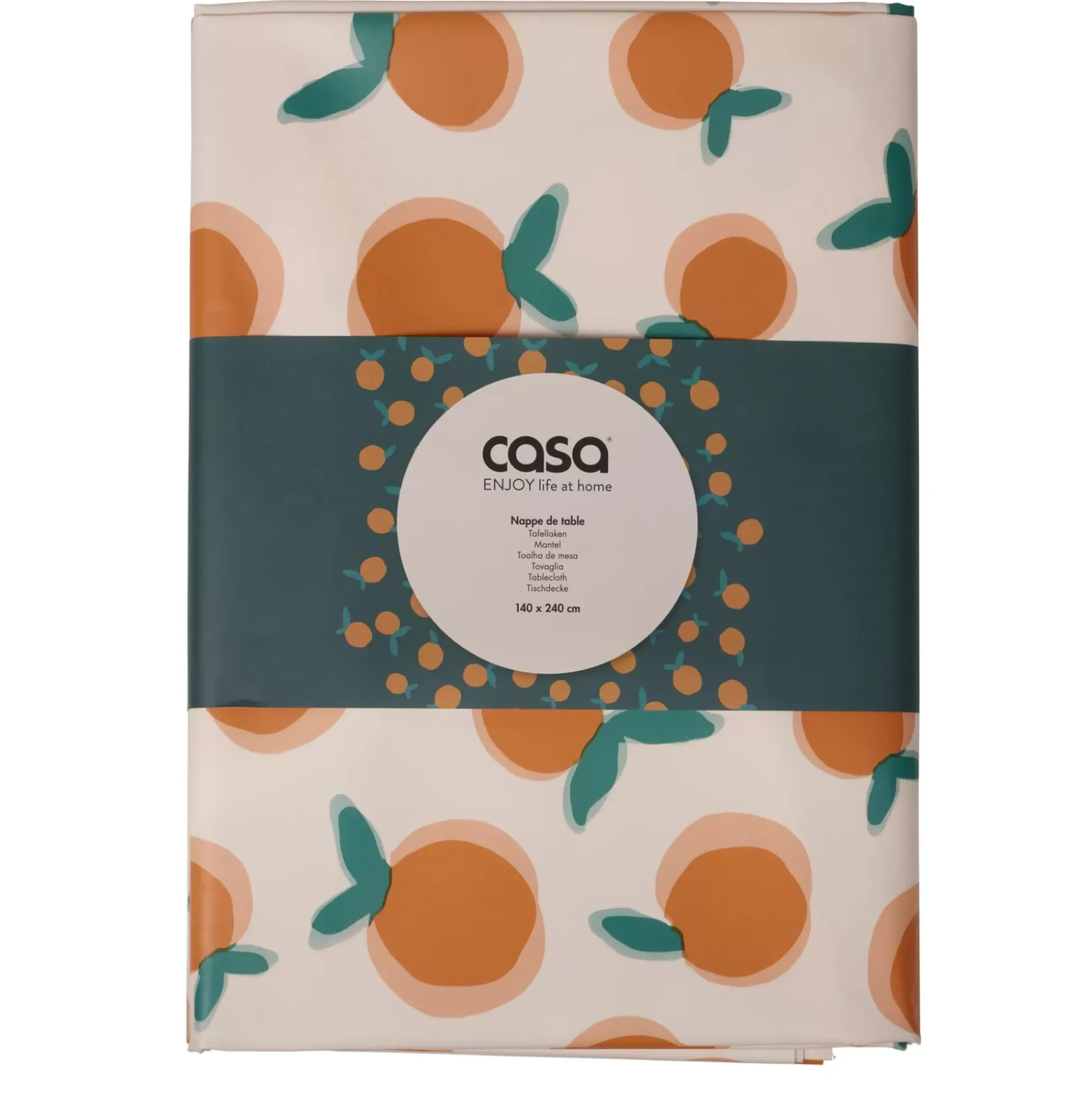 Naranja Mantel Peva Multicolor