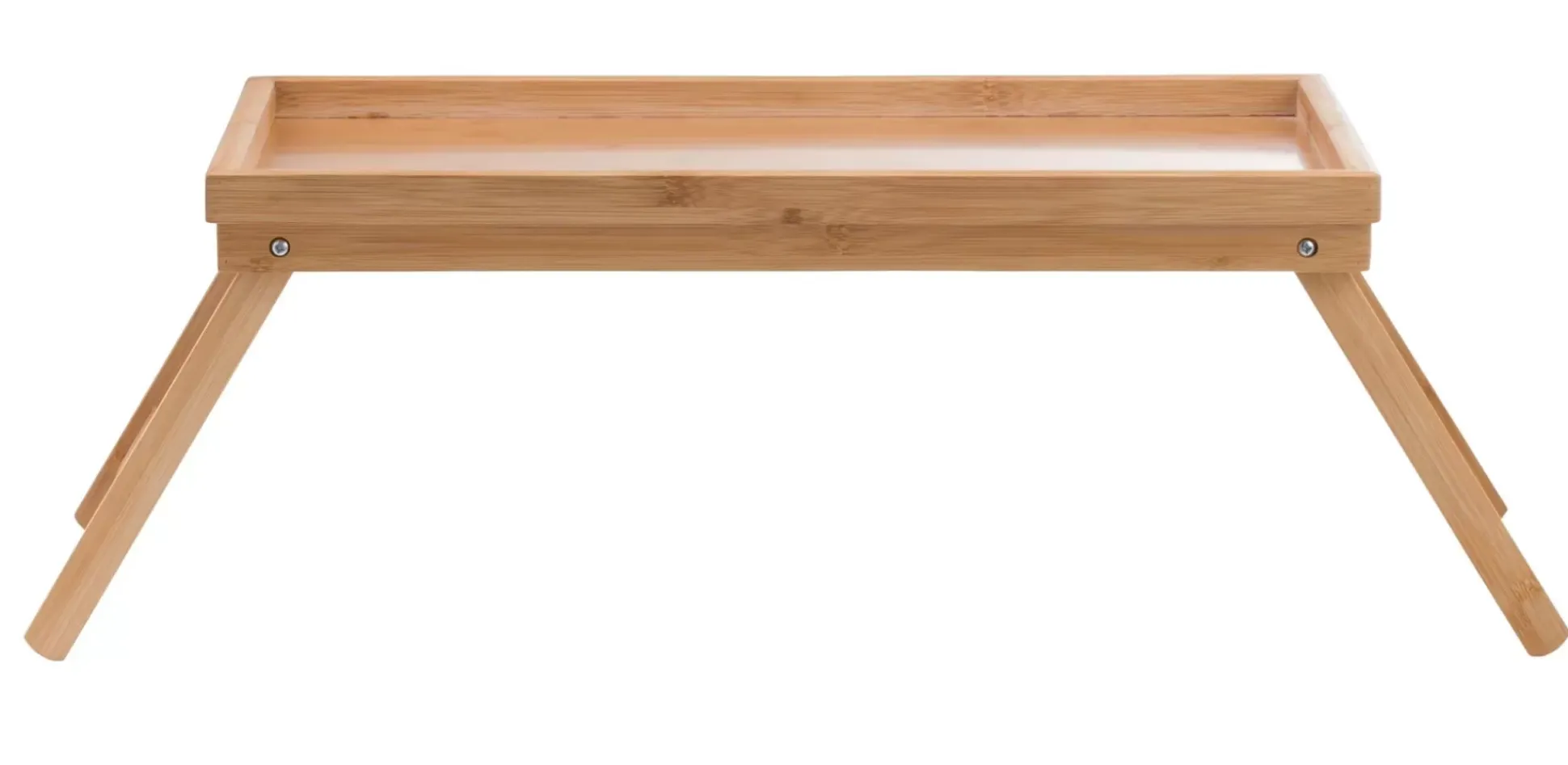 New Bamboo Bandeja De Cama Natural