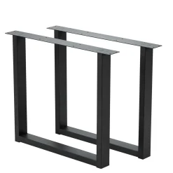 New Oak Pata De Mesa Negro
