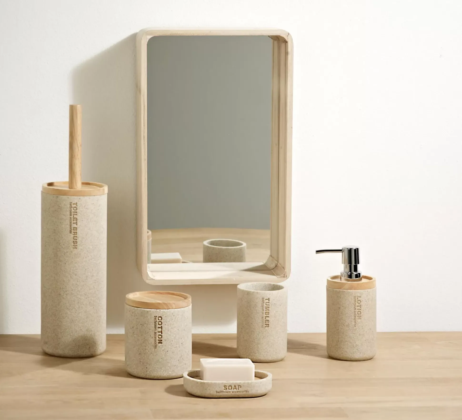 New Resin Vaso Natural