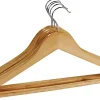 New Wood Perchas Juego De 5 Natural
