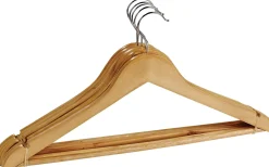 New Wood Perchas Juego De 5 Natural