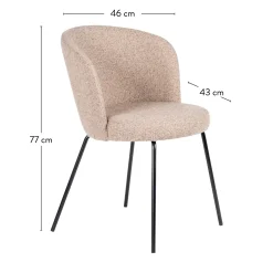 Olivier Silla De Comedor Beis