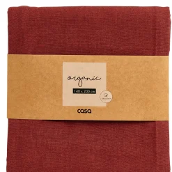 Organic Mantel Rojo