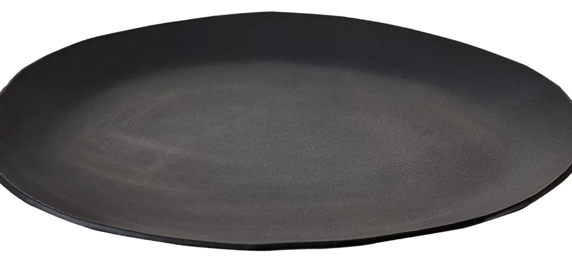 Ovals Bandeja Para Presentar Negro