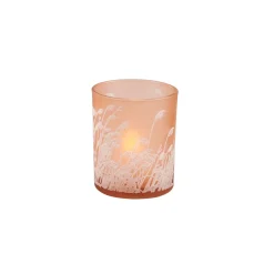 Pampas Portavelas Naranja