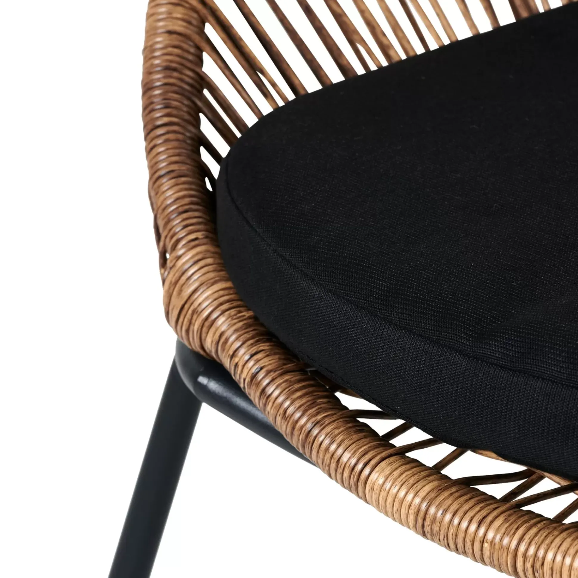 Papayo Silla Lounge Con Cojin Natural
