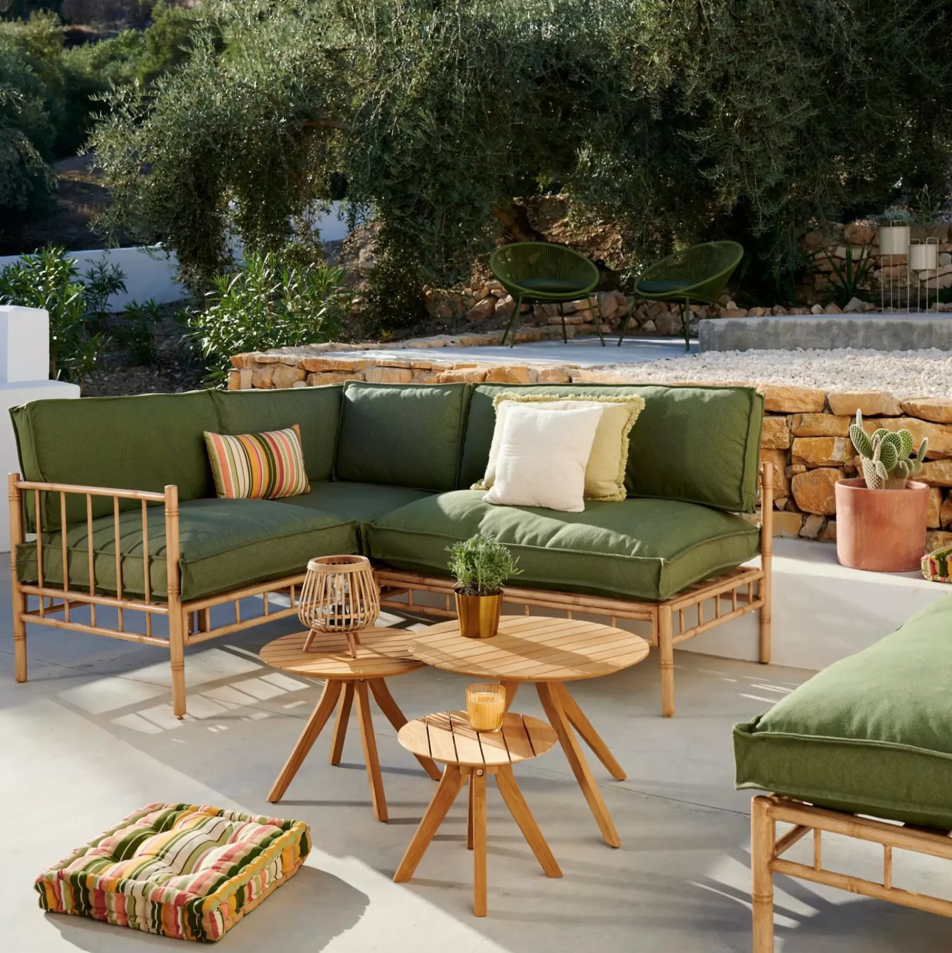 Pauletta Luxe Cojin Verde
