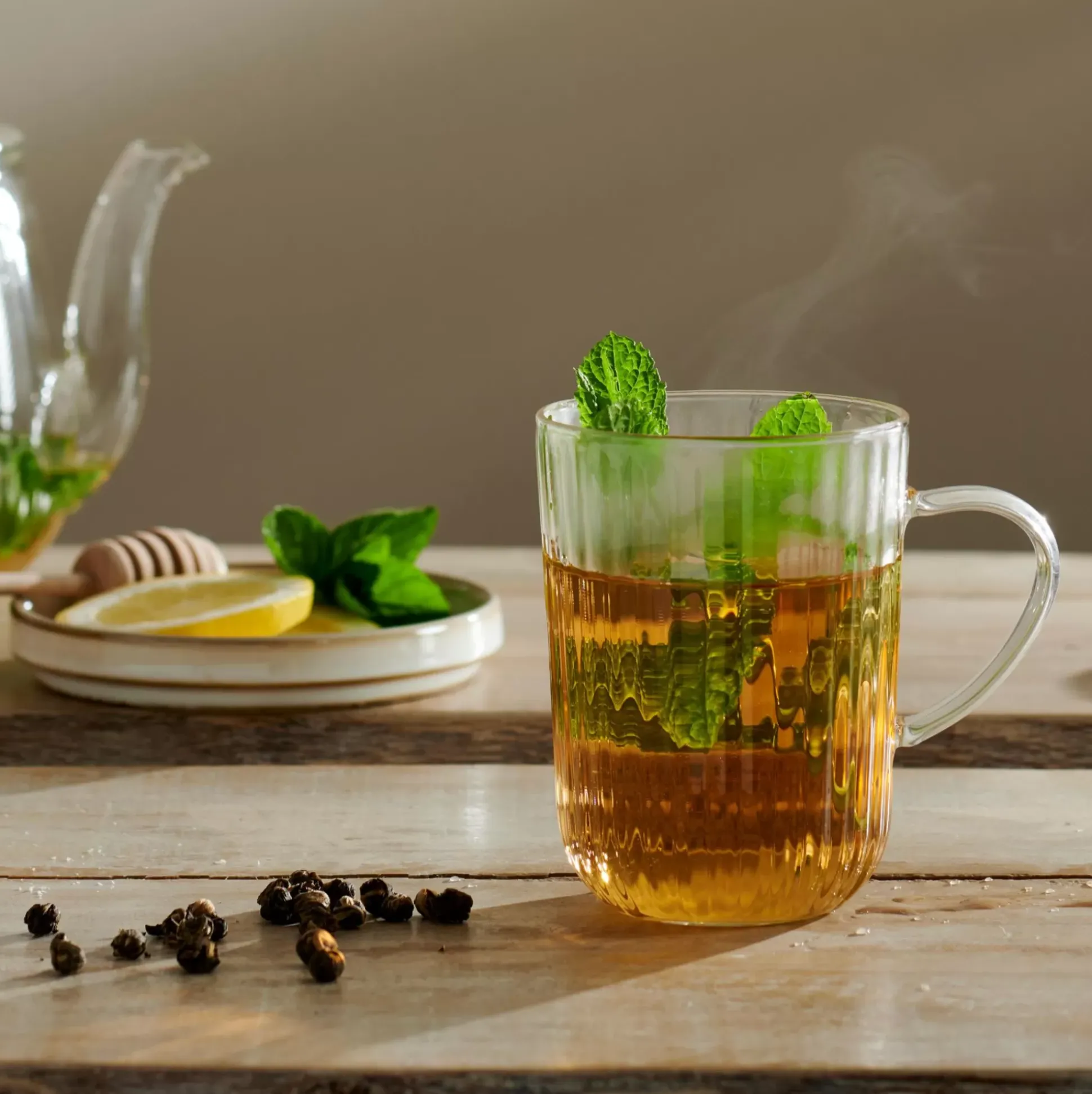 Pausa Vaso De Te Con Asa Transparente