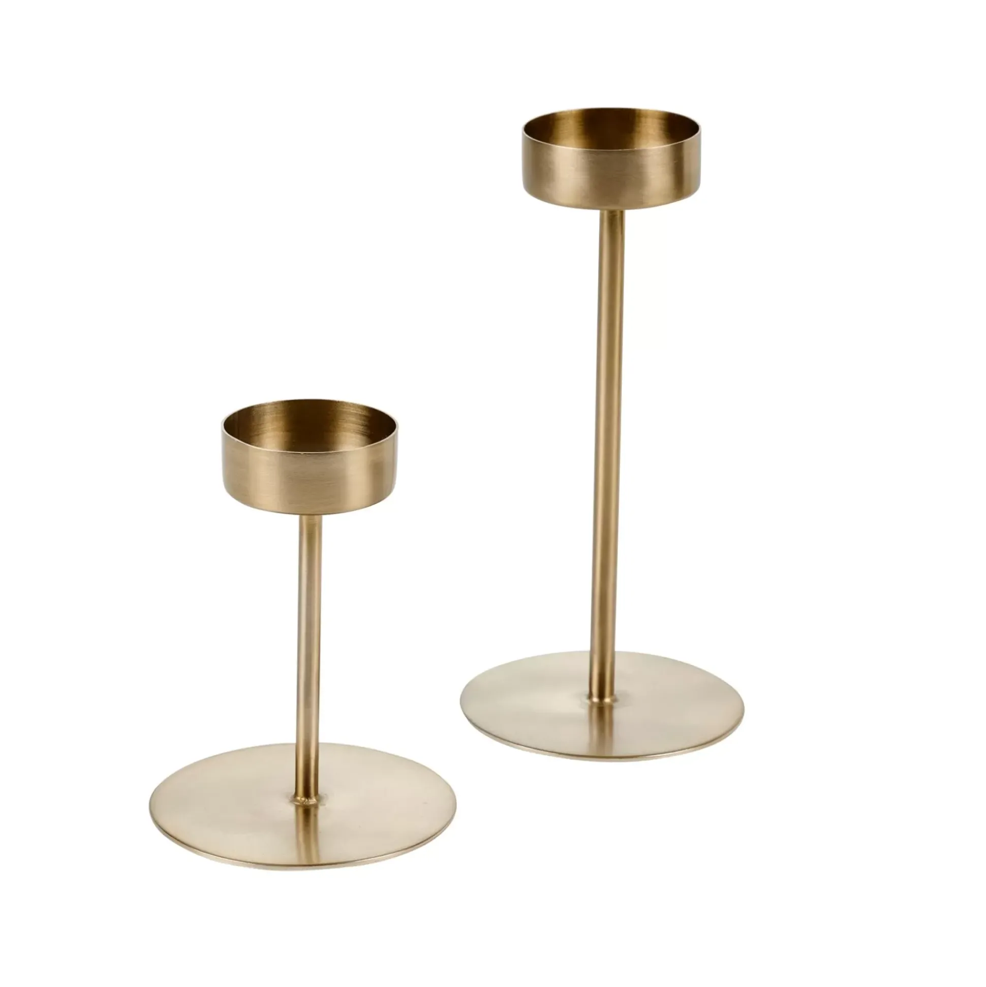 Phantom Soporte Para Vela Pequena Oro Claro