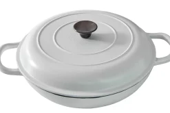 Pura Olla Hierro Fundido Blanco