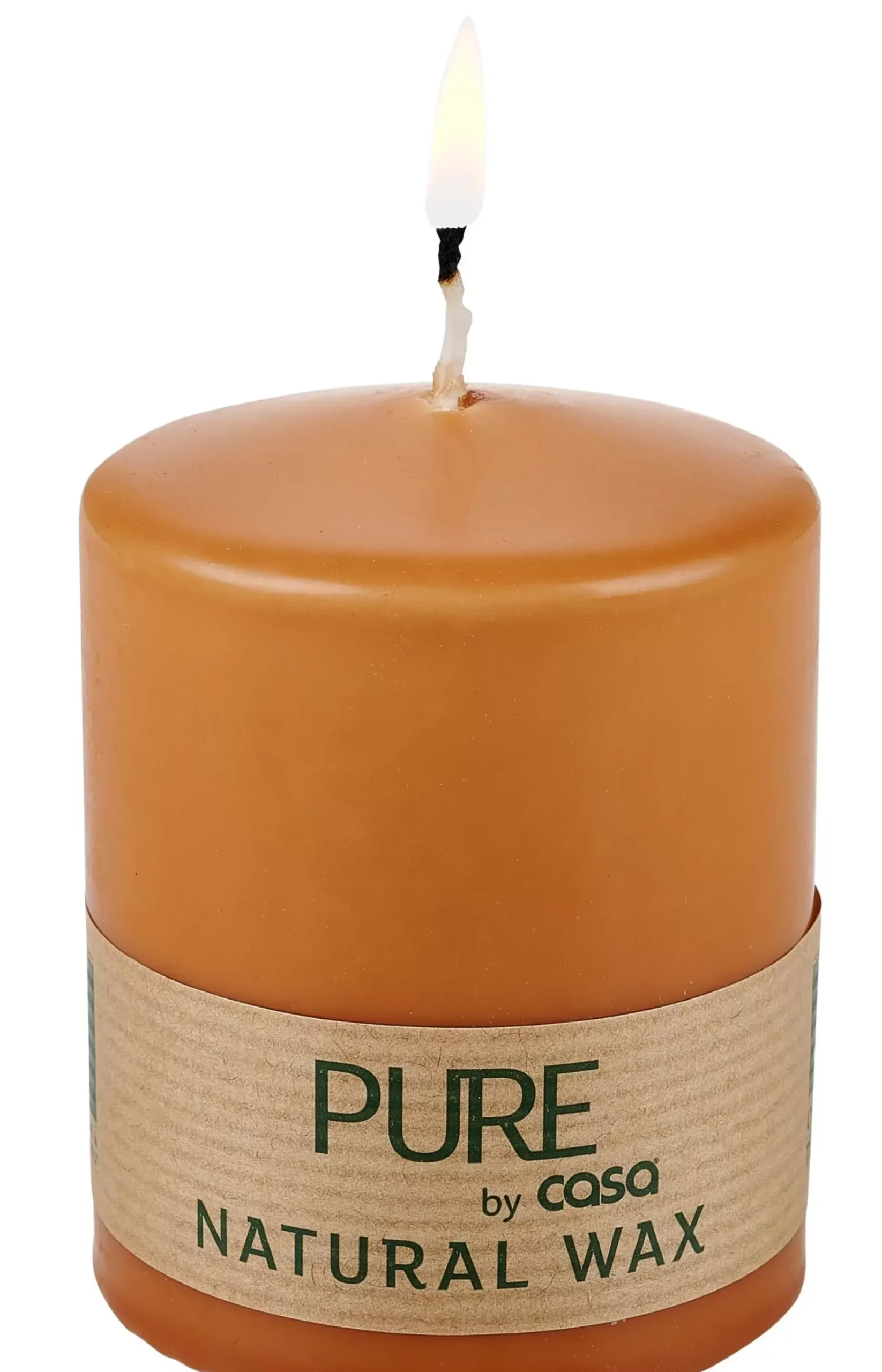 Pure Vela Cilindrica Caramelo
