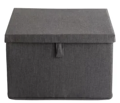 Rango Caja De Almacenaje Gris Oscuro