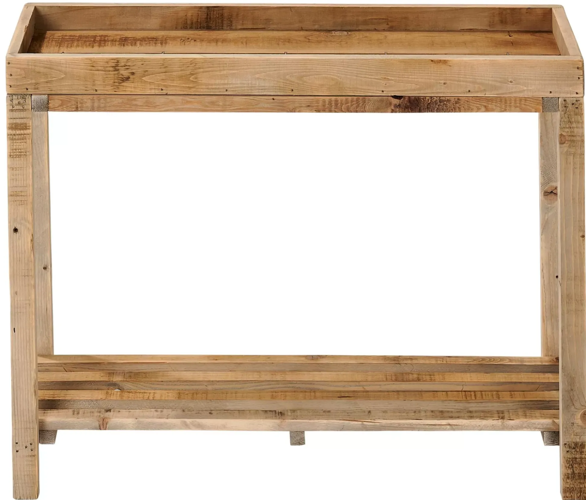 Recycle Mesa Para Plantas Natural
