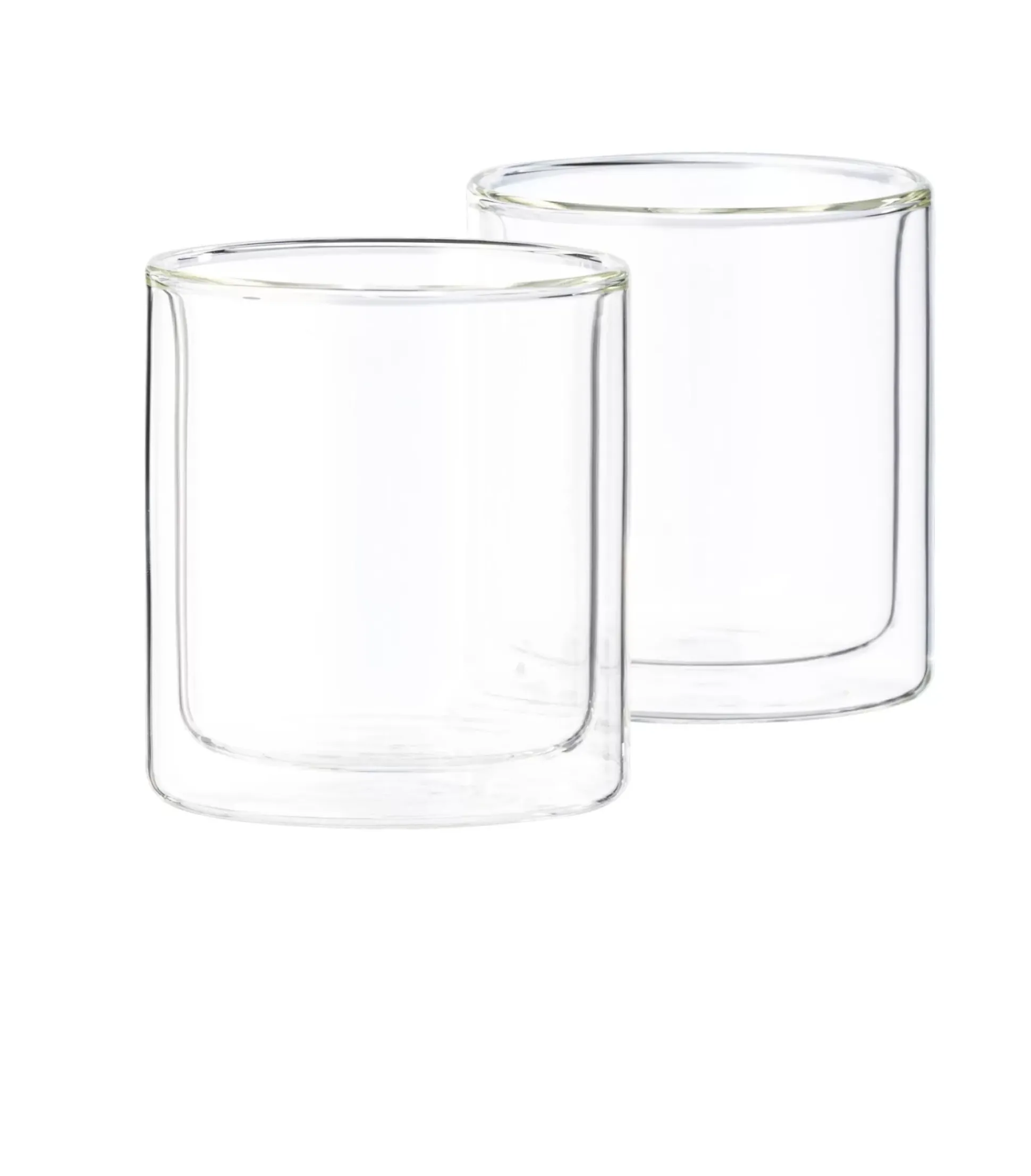 Relax Vaso De Doble Pared Juego De 2 Transparente