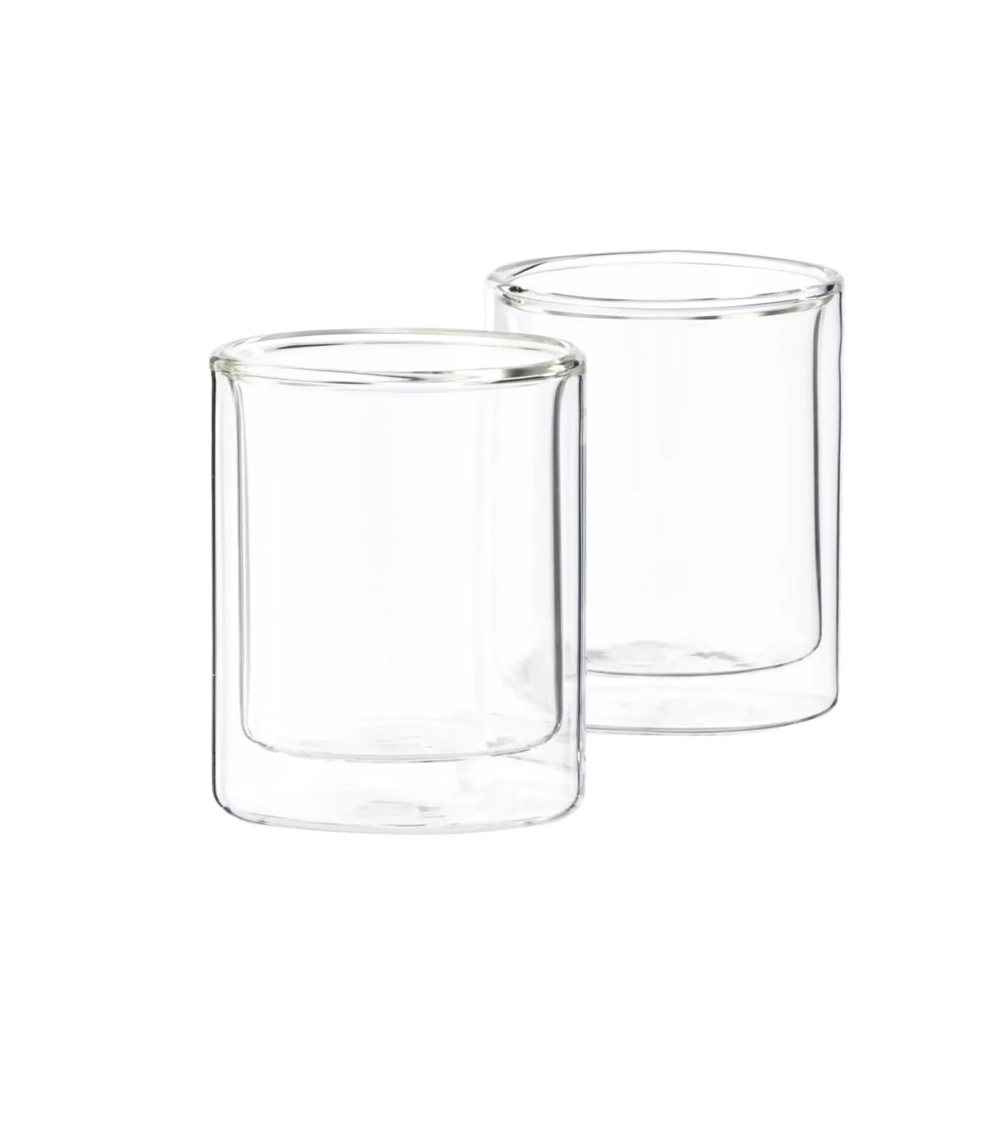 Relax Vaso De Doble Pared Juego De 2 Transparente