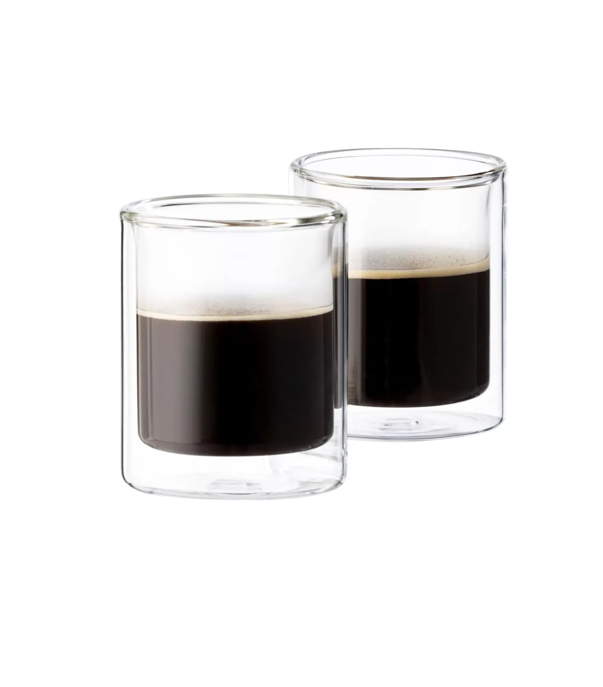 Relax Vaso De Doble Pared Juego De 2 Transparente