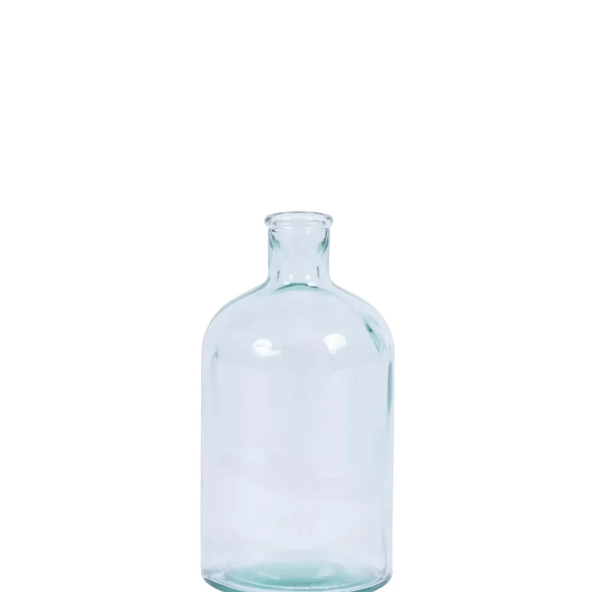 Retro Florero Botella Transparente