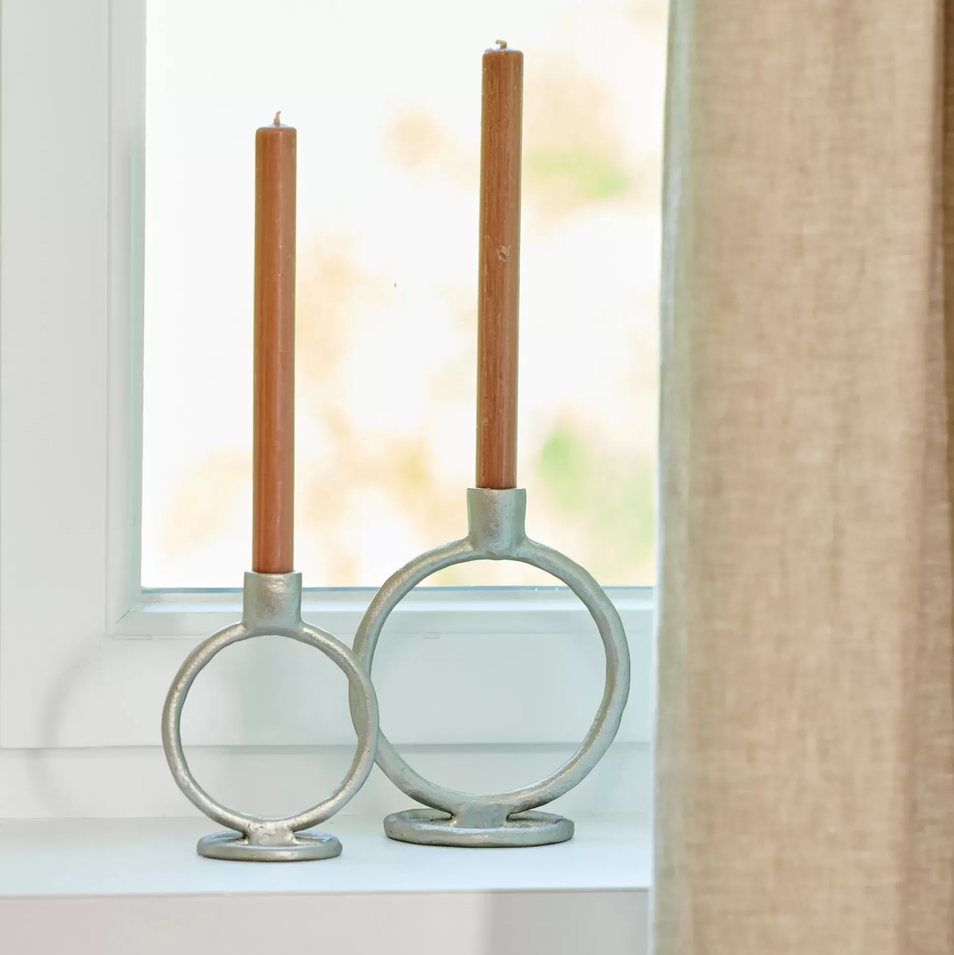 Rings Candelabro Plateado