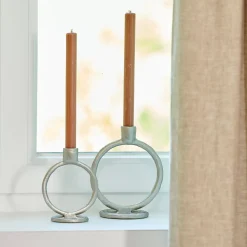 Rings Candelabro Plateado