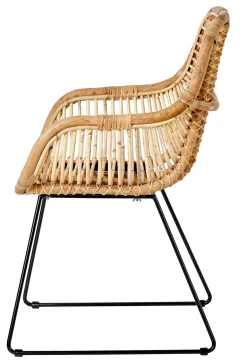 Rotan Silla De Comedor Natural