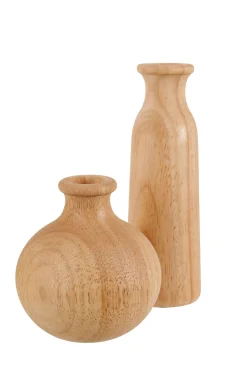Rubberwood Florero Decorativo
