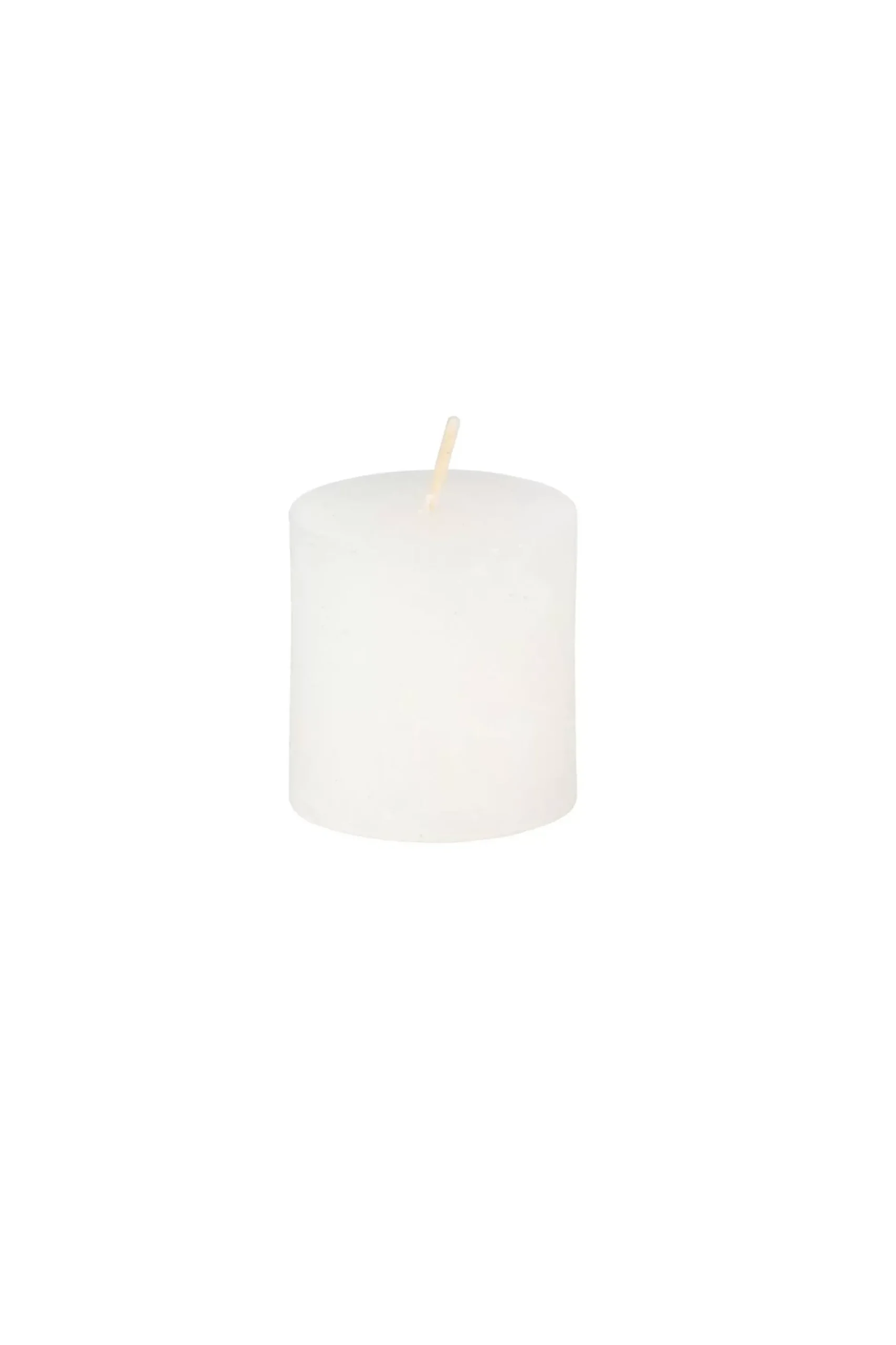 Rustic Vela Blanco