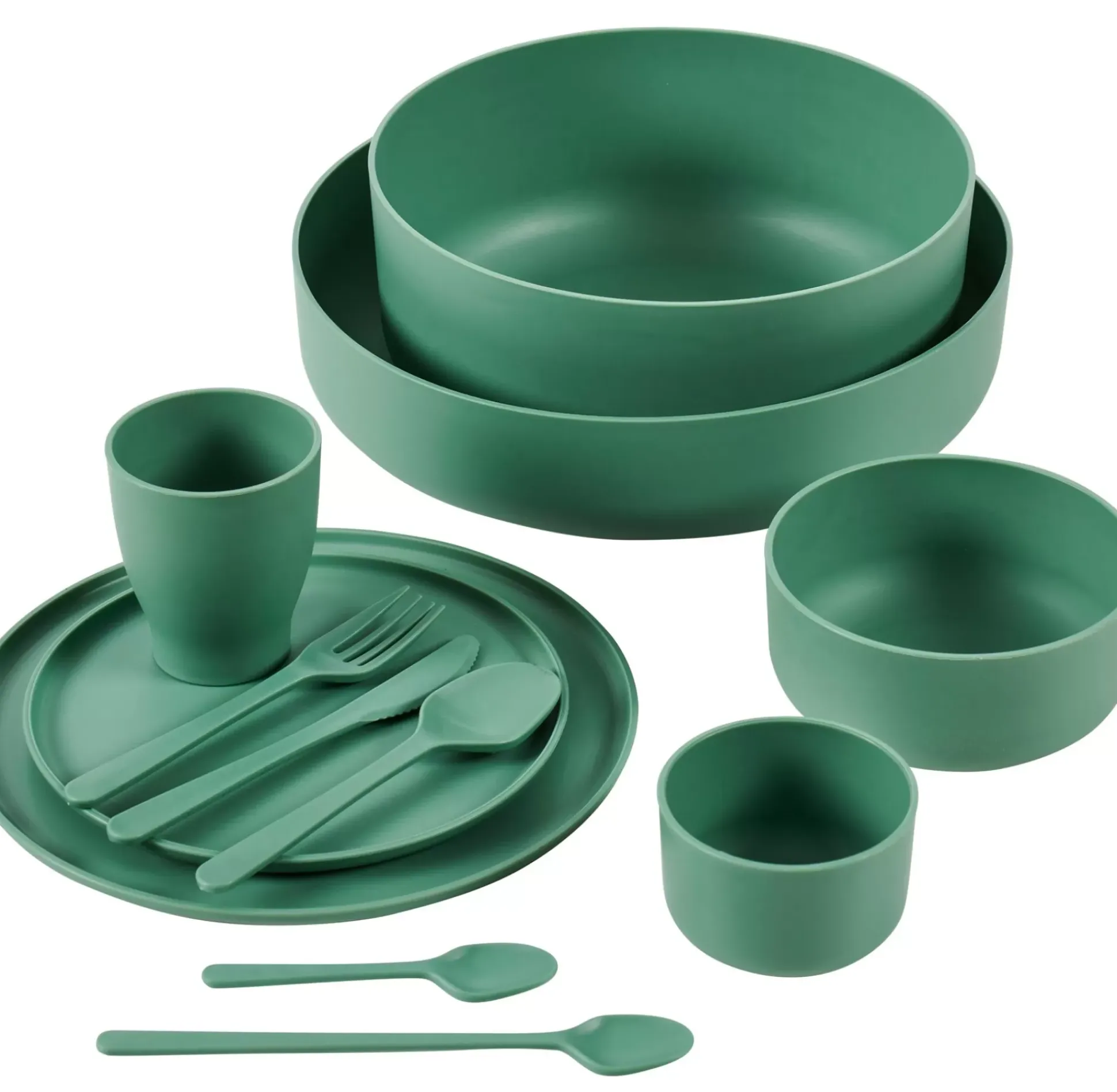 Samba Cucharilla Para Coctel Verde