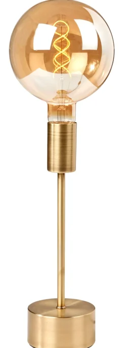 Shain Lampara De Mesa Dorado