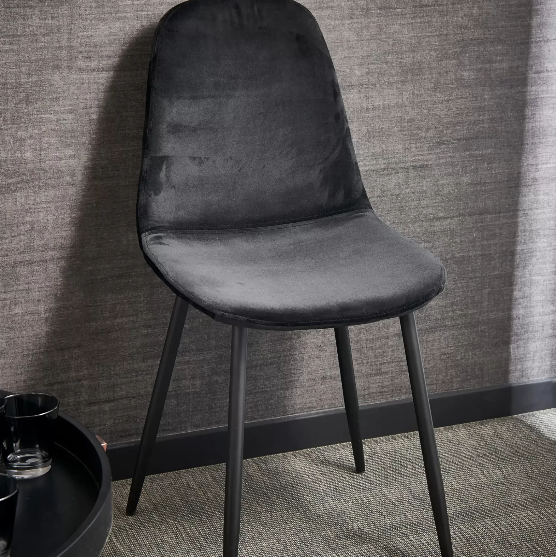 Silke Silla De Comedor Negro