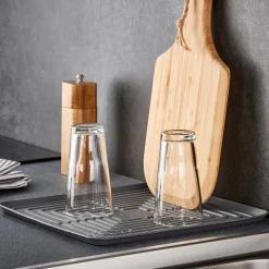 Sink Tapete Para Escurrir Gris