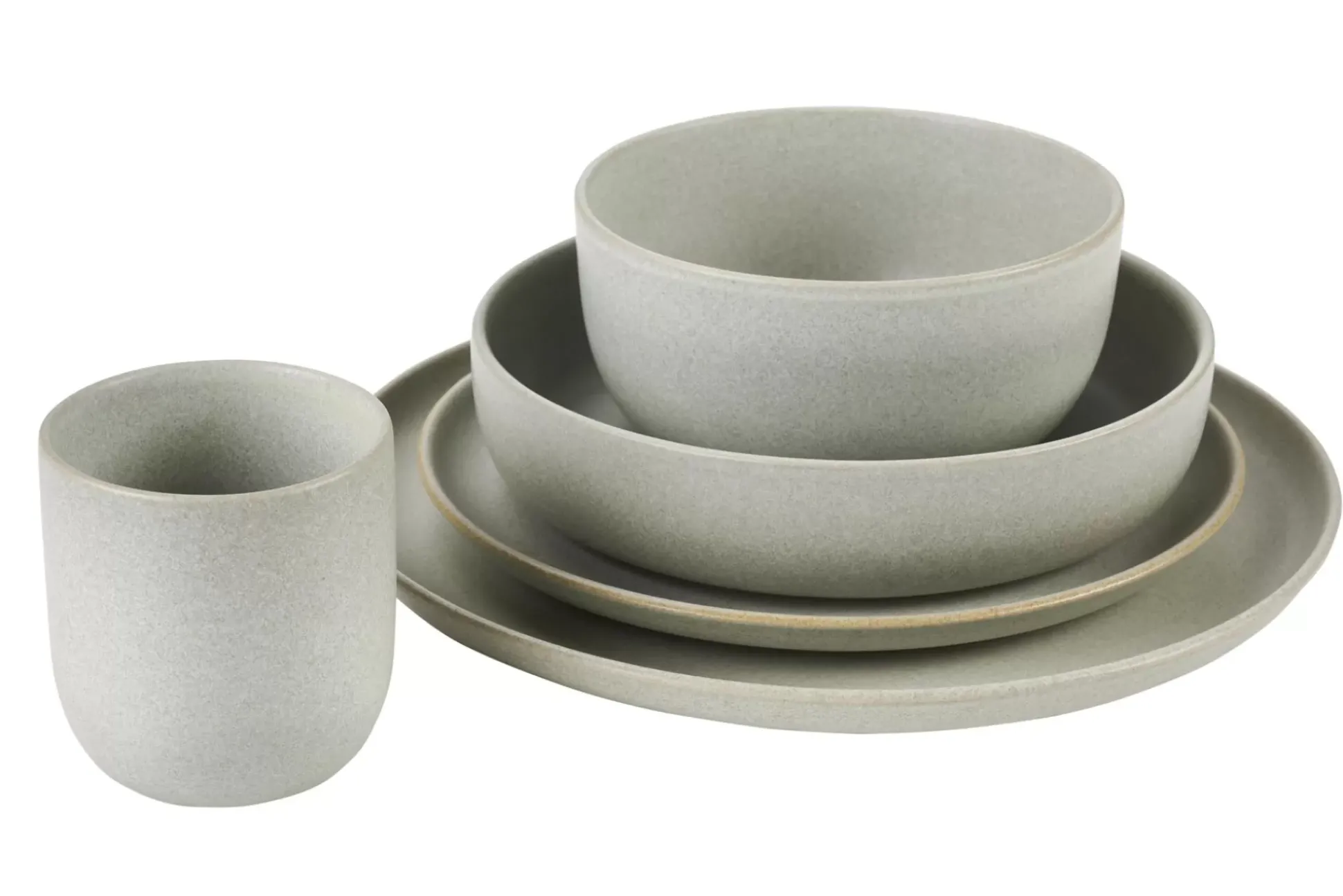 Soul Clay Plato Hondo Verde Claro