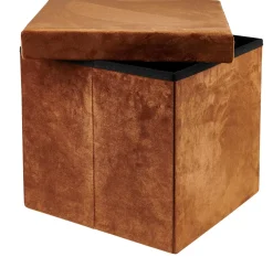 Stor Puf Plegable Funcion Almac. Caramel