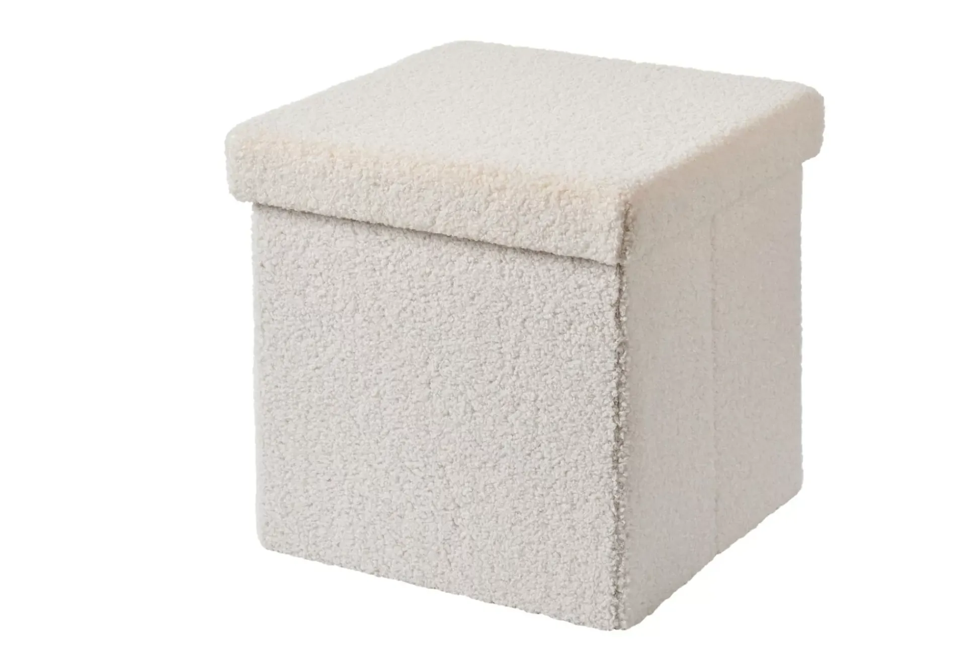 Stor Puf Plegable Funcion Almac. Blanco