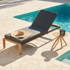 Teak Luxe Tumbona Natural
